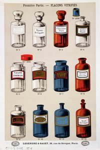 Farmasøytisk emballasje (farget trykk) av French School