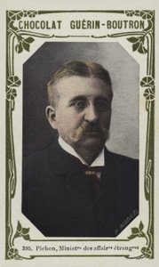 Pichon, Außenminister