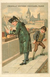 Lommetyv (chromolitho) av French School