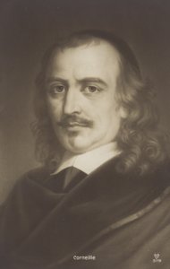 Pierre Corneille (1606–1684), fransk dramatiker (litografi) av French School