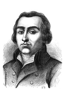 Pierre Joseph CAMBON (1756-1820), negociant i lerret og stedfortreder ved National Convention - Gravering 1864 av French School