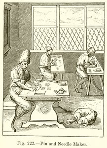 Nåle- og nålemaker av French School