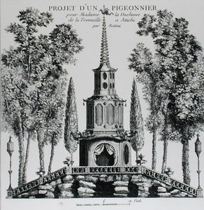 Plan for et duehus, fra 