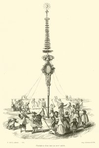 Plantasje av en mai på 1600-tallet (gravering) av French School