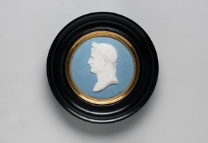 Plakett, ca. 1790 (hardt porselen) av French School