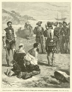 Port-Famine (gravering) av French School