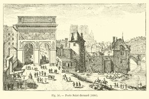 St. Bernard-porten, 1680 av French School