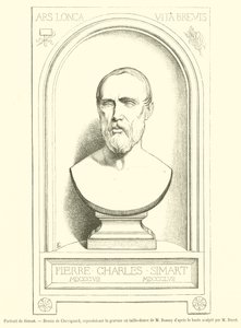 Portrett av Simart (gravering) av French School