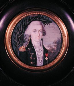 Miniatyrportrett av Jean-Baptiste d