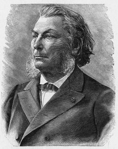 Portrett av admiral Mouchez (1821 - 1892) - i "" Album of Science; berømte lærde; Store funn""" 1896. av French School