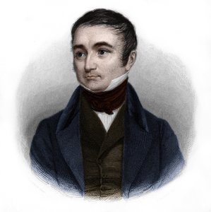 Portrait of Adolphe Thiers (1797-1877), French politician and historian. in “” Book of Speakers” by Louis de Cormenin Timon. 1842. Private collection. av French School