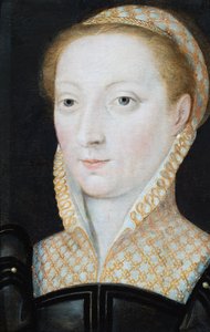 Porträt von Anne Stanhope, Herzogin von Somerset, um 1540 von French School