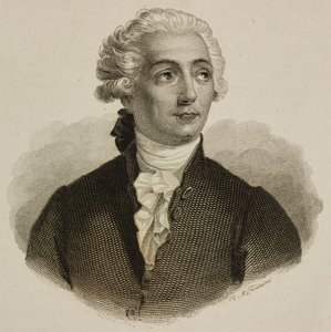 Portrett av Antoine-Laurent Lavoisier (Paris av French School
