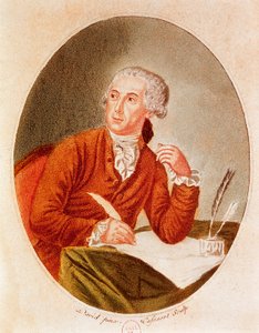 Portrett av Antoine Laurent Lavoisier (1743-1794) av French School