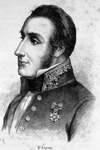 Portrett av Antoine Maurice Apollinaire d'Argout, militær i Maine og fransk bankmann på 1800-tallet. av French School