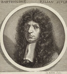Portrett av Bartholome Kilian av French School
