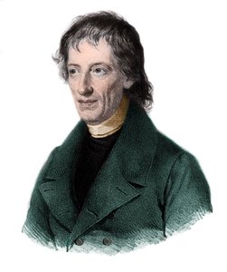 Portrett av Bernhard Placidus Johann Nepomuk Bolzano (1781-1848), bohemsk matematiker, logiker, filosof, teolog. av French School