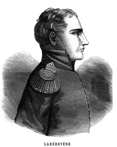 Portrait of Charles Angelique Francois Huchet de La Bedoyere (Labedoyere av French School