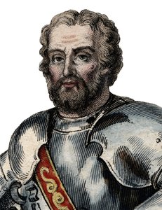 Portrett av Chevalier de Bayard (1476-1524), fransk soldat. av French School
