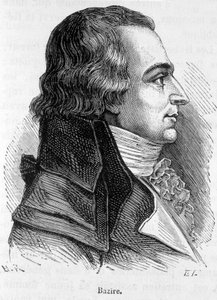 Portrett av Claude Basire eller Bazire (1764-1794), fransk politiker - i "" L