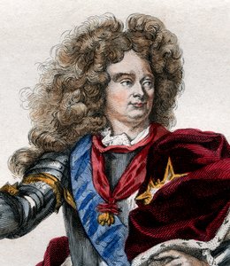 Portrett av Claude Louis Hector de Villars (1653-1734), marskalk av Frankrike. av French School