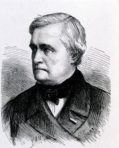 Portrett av Claude Pouillet, fransk fysiker (1790 - 1868) - i "" Album de la Science; berømte vitenskapsmenn; Grandes funn""" 1896. av French School