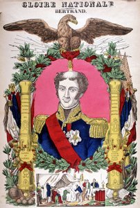 Portrait of Count Bertrand (1773 - 1844), French general. Image of Epinal av French School