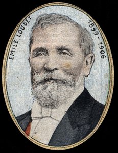 Portrait of Emile Loubet (1836-1929), President of the French Republic. av French School