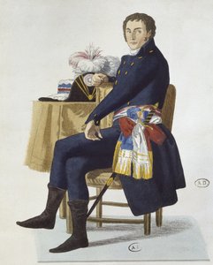 Portrett av Ferdinand Guillemardet, 1798 av French School