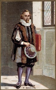 Portrett av Francis Bacon (1561-1626), engelsk statsmann og filosof. av French School
