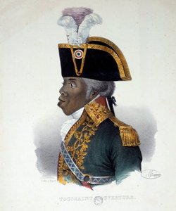 Portrett av Francois Dominique Toussaint kjent som "Toussaint-Louverture" (Toussaint Louverture av French School