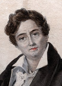 Portrett av Francois Joseph Talma (1763-1826), fransk skuespiller. av French School