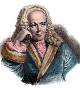 Portrett av Francois Quesnay (1694-1774) fransk lege og økonom av French School