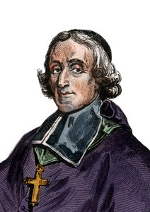 Portrett av Francois de Pons de Salignac de La Mothe Fenelon (1651-1715), fransk erkebiskop, teolog, poet og forfatter. av French School