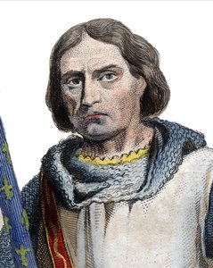 Portrett av Gaucher V de Chastillon (ca. 1249-1329), konstabel i Frankrike. av French School