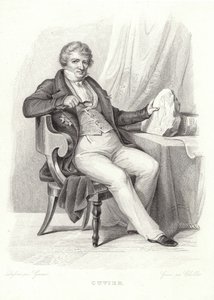 Portrett av George Cuvier av French School