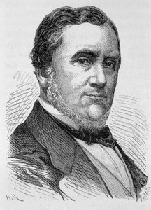 Portrett av Henri Dupuy de Lôme, ingeniør for fransk maritim ingeniørfag (1777 - 1885), byggmester av det første franske slagskipet "" La Glory"" - i "L