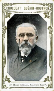 Portrett av Henri Poincaré av French School