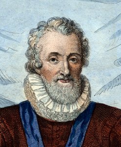 Portrett av Henrik IV (1553-1610), konge av Frankrike. av French School