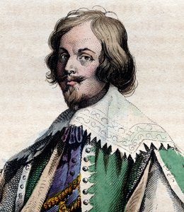 Portrett av Jacques Callot (1592-1635), fransk trykkeri og tegner. av French School