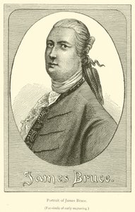 Portrett av James Bruce (gravering) av French School