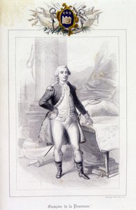 Portrett av Jean-Francois Galaup, greve av La Perouse (Jean Francois Laperouse av French School