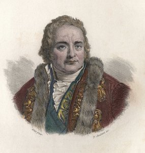 Portrett av Jean Antoine (Jean - Antoine) Chaptal, greve av Chanteloup (1756-1832), fransk kjemiker og politiker. I "" Portretter av nyttige menn"" av French School