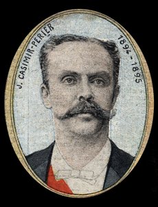Portrait of Jean Casimir-Perrier (Casimir Perrier, Casimir Perrier, Casimir-Perrier) (1847-1907), President of the French Republic. av French School