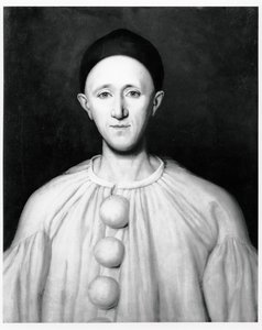 Portrett av Jean Charles Deburau (1829-73) som Pierrot