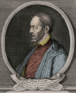 Portrait of Jean Dorat (Auratus of his real name Jean Dinemandi av French School