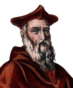 Portrett av Jean du Bellay (1492-1560), fransk kardinal og diplomat. av French School