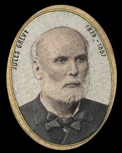 Portrait of Jules Grevy (1807-1891) President of the Republic. av French School
