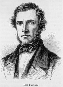 Portrait of Leon Faucher av French School