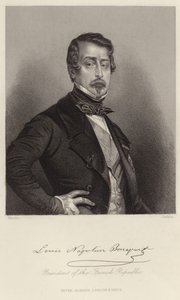 Portrett av Louis-Napoleon Bonaparte av French School